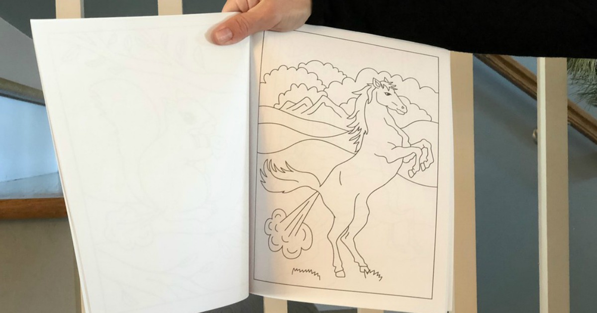 White Elephant Gifts, Gag Gifts, Funny Gift Ideas – unicorn farting coloring book page