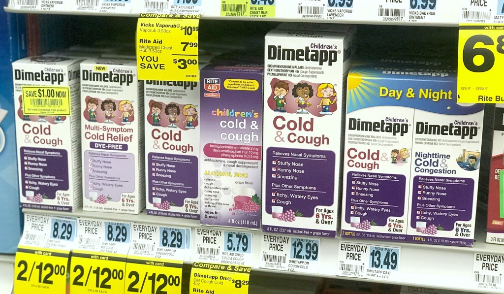 Rite Aid Dimetapp Robitussin