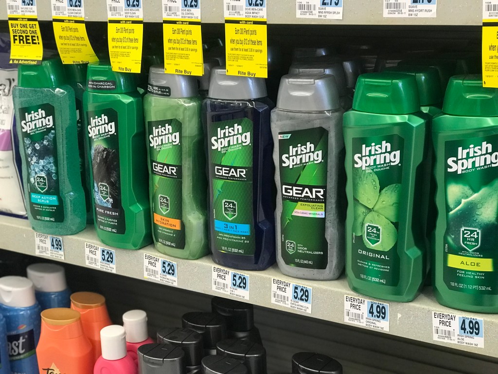 Rite Aid Irish Spring Body Wash