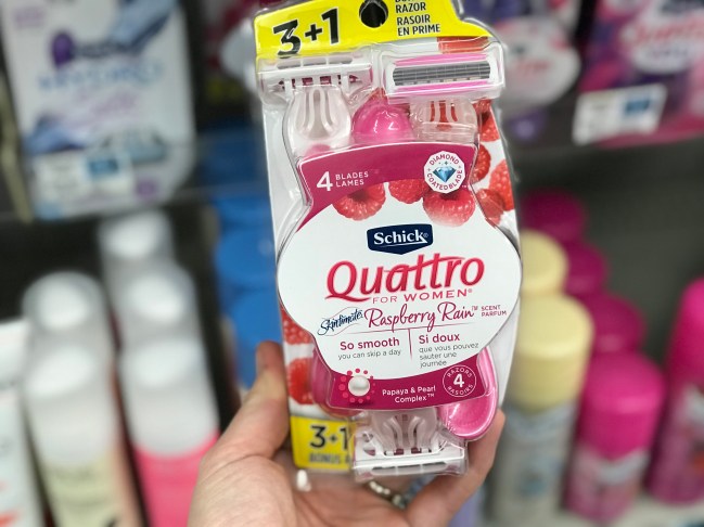 Rite Aid Schick Quattro Razors