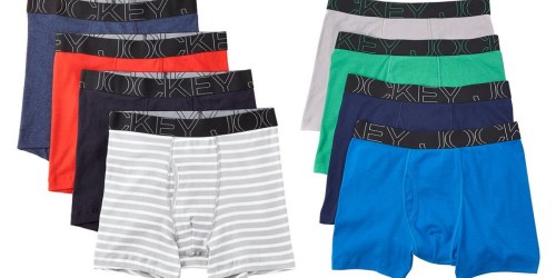 Jockey Boxer Briefs 4-Packs As Low As $13.26 Shipped (Regularly $34)