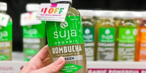 40% Off Suja Kombucha Organic Tea at Target (NO Coupons Needed)