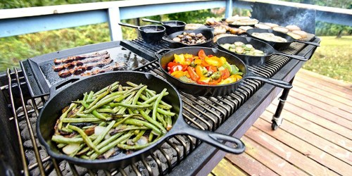 Lodge Cast Iron Pre-Seasoned 10″ Chef’s Skillet ONLY $7 (Amazon Add-On Item)