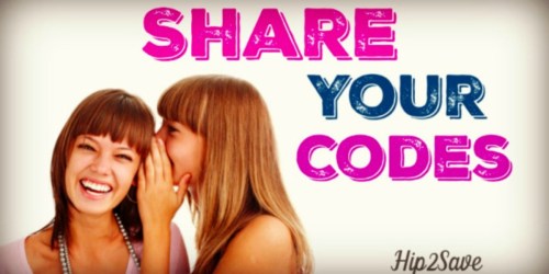 Share, Request, & Trade YOUR Gift Cards, Coupons & Promo Codes (5/3/18)