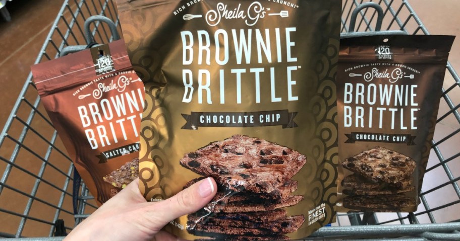 Sheila G's Brownie Brittle in cart