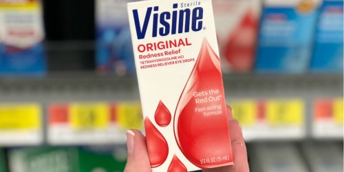 High Value $1.50/1 Visine Coupon = Eye Drops Just $1.69 at Target + More