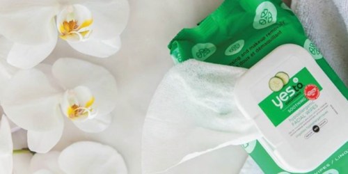 WOW! Yes to Cucumbers Facial Wipes 2-Pack ONLY $3.80 Shipped on Amazon