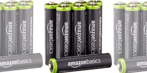 AmazonBasics AAA Rechargeable Batteries 8-Pack Only $9.99 (Awesome Reviews)