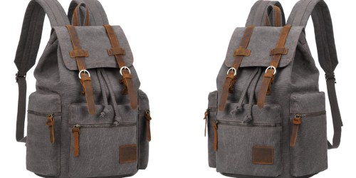 Amazon: Berchirly Vintage Backpack Only $19.83 Shipped