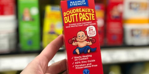 Boudreaux’s Butt Paste Diaper Rash Ointment from $2.79 Shipped on Amazon