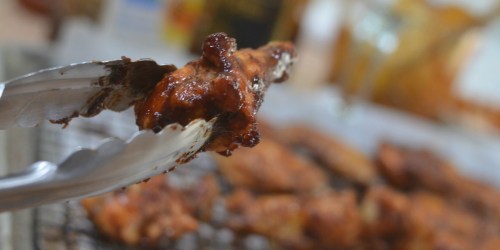 Honey BBQ Baked Chicken Wings