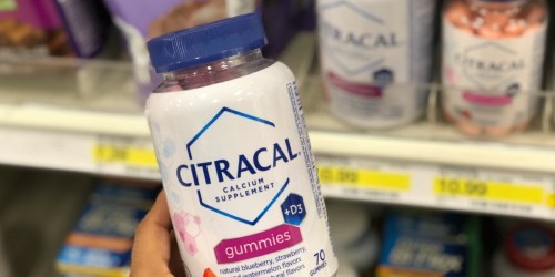 Two High Value $4/1 Vitamins Coupons = Citracal Gummies Only $4.25 Each at Target + More