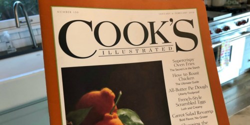 Cook’s Illustrated Magazine One Year Subscription Only $7.99 (Great Mother’s Day Gift)