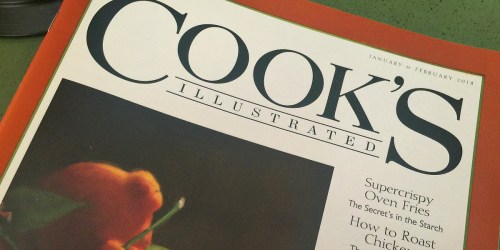 Cook’s Illustrated Magazine Subscription Only $7.99