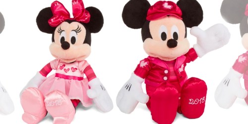 JCPenney: Disney Minnie & Mickey Mouse Valentine Plush Just $9.99 Each (Regularly $18) & More