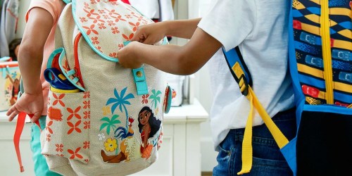 Disney Kids Personalized Character Backpack & Lunch Box Only $25 (Over $42 Value)