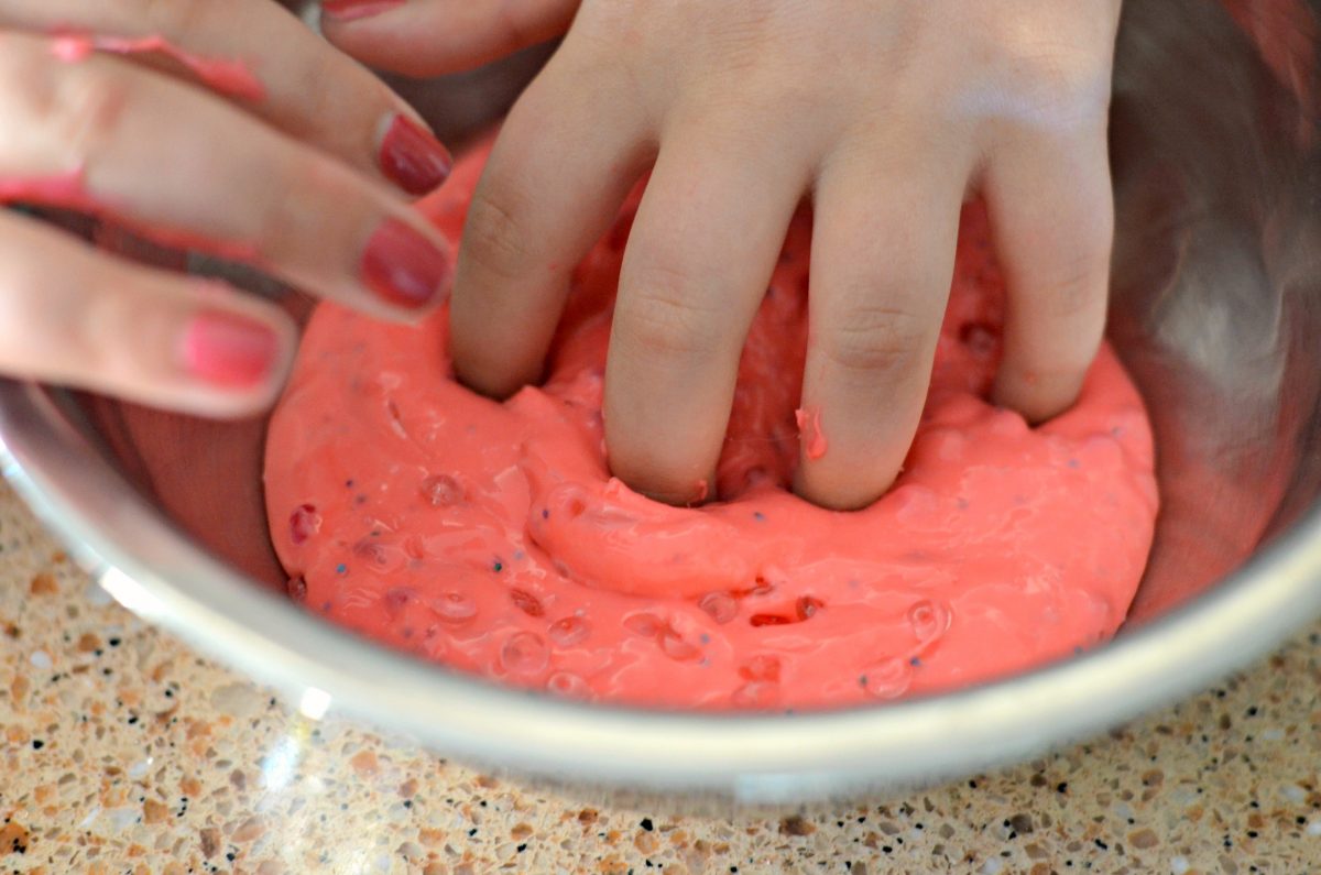 valentine's day slime diy