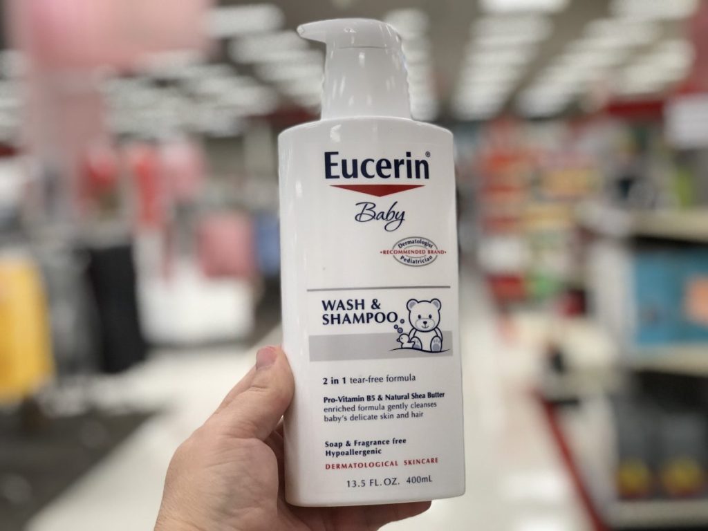 eucerin baby wash 