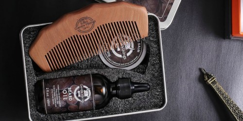 Amazon: Gentle Vikings Beard Grooming & Trimming Gift Set ONLY $8.67
