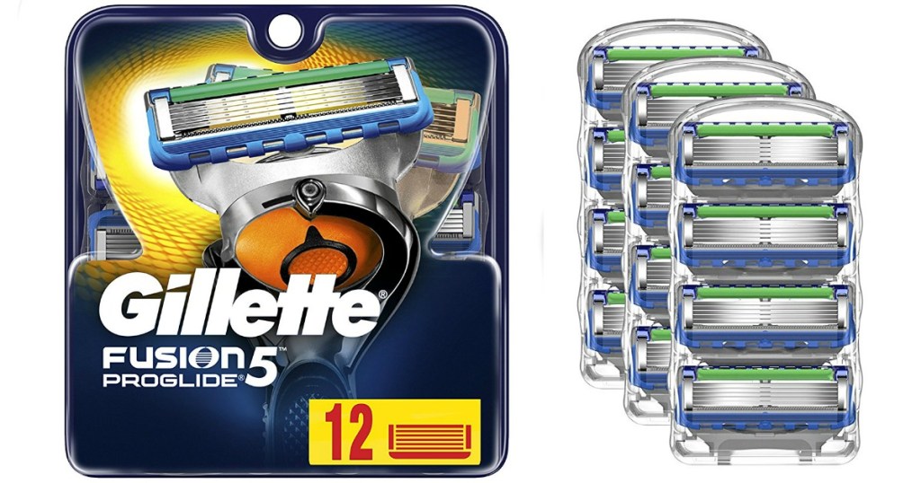 Gillette Fusion 5 12 pack refills