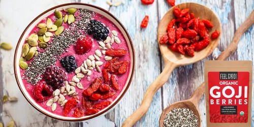 Amazon: Organic Goji Berries 2-Pound LARGE Bag Only $19.49 Shipped (Just $9.75 Per Pound)