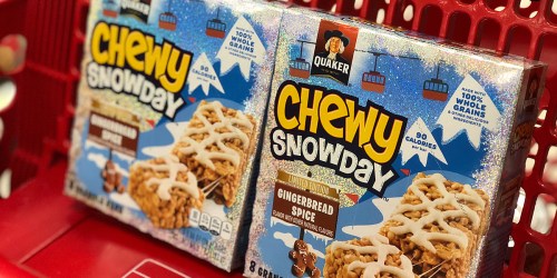 Quaker Gingerbread Chewy Bars Only $1 Per Box at Target (Just Use Your Phone)