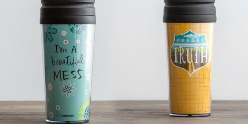 DaySpring: Inspirational Travel Mugs Only $5 (Regularly $10) + More