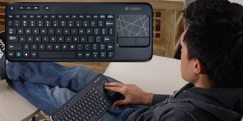 Walmart.com: Logitech Wireless Touch Keyboard Only $16.97 (Regularly $40)