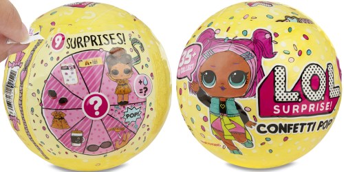 Amazon: L.O.L. Surprise! Confetti Pop Toy Now Available For $12.99