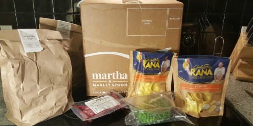 Almost $50 Worth of Martha & Marley Spoon Fresh Meals ONLY $18 Delivered