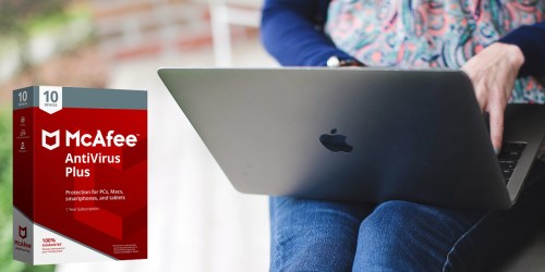 Amazon: McAfee 2018 AntiVirus Plus Protection for TEN Devices Only $19.99 (Regularly $60)