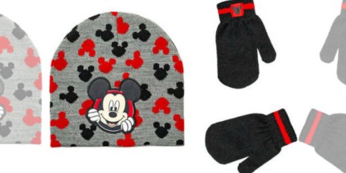Disney Toddler Boy Hat And Mitten Sets Only $2.99 (Regularly $8) – Mickey Mouse, Cars & More