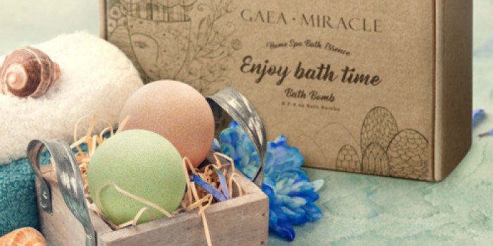 Amazon: 6 Pack Bath Bombs Only $9.46 (Individually Wrapped & Great for Gifting)