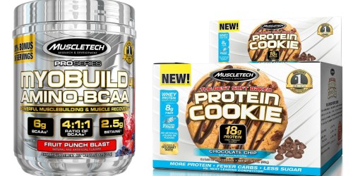 Amazon: MuscleTech Protein Cookie 6-Pack Just $6.64 Shipped + More