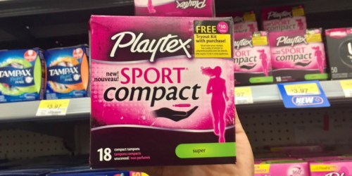 High Value $2/1 Playtex Sport Tampons Coupon = TWO Free Boxes at Rite Aid Starting 1/28