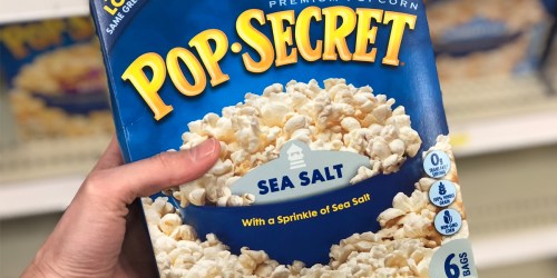 Almost 50% Off PopSecret 6-Count Boxes at Target