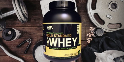 Amazon: Optimum Nutrition Gold Standard Whey 4.8lb Protein Powder Only $32.47 Shipped