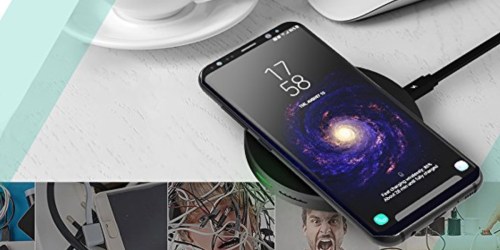 Amazon: Qi Wireless Charging Pads ONLY $7.49 (Regularly $15) – Charge Your Phone Wirelessly