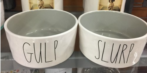 TJMaxx Finds: Rae Dunn Dog Bowls Only $5.99 Each & More