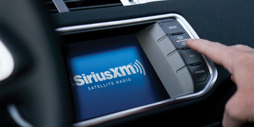 SiriusXM Satellite Radio 6-Month Subscription Only $30 (Just $5 Per Month)