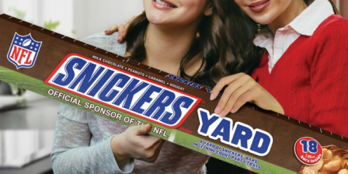 Walmart.com: Yard Of Snickers Bars ONLY $5.99 – Includes 18 Total Bars