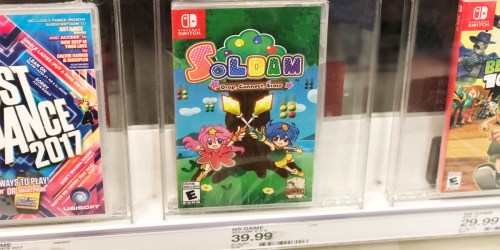 Soldam: Drop, Connect, Erase Nintendo Switch Video Game Just $19.99 at Target (Regularly $40)