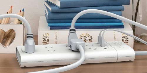 Amazon: 8-Outlet Surge Protector Power Strip w/ 3 USB Charging Outlets ONLY $16.99