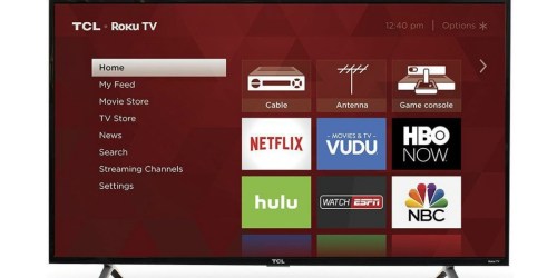 49″ Roku 4K Ultra HD Smart TV Just $304.99 Shipped