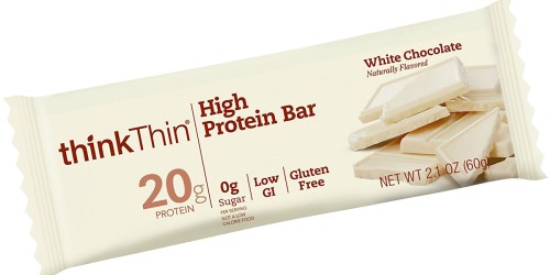 Amazon: ThinkThin High Protein Bars 10-Count Pack Only $7.86 Shipped & More