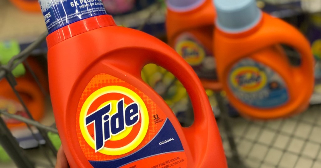 tide detergent bottle