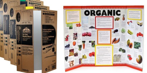 Amazon: Elmer’s Tri-Fold Display Board Only $1 (Ships w/ $25 Order)