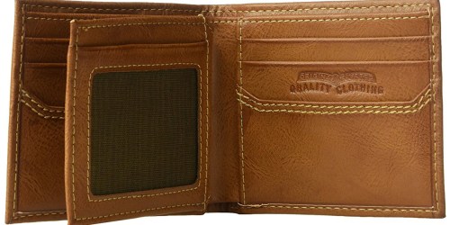 Amazon: Levi’s Men’s Leather Slimfold Wallet Only $12.34 (Regularly $21)