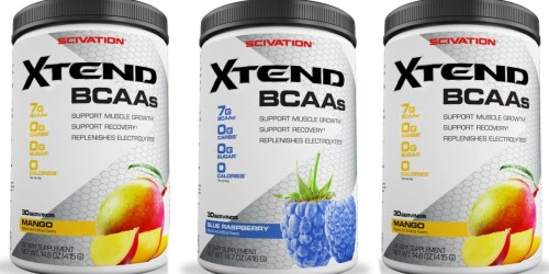 Amazon: Scivation Xtend Branch Chain Amino Acids Powder ONLY $10.53 Each Shipped