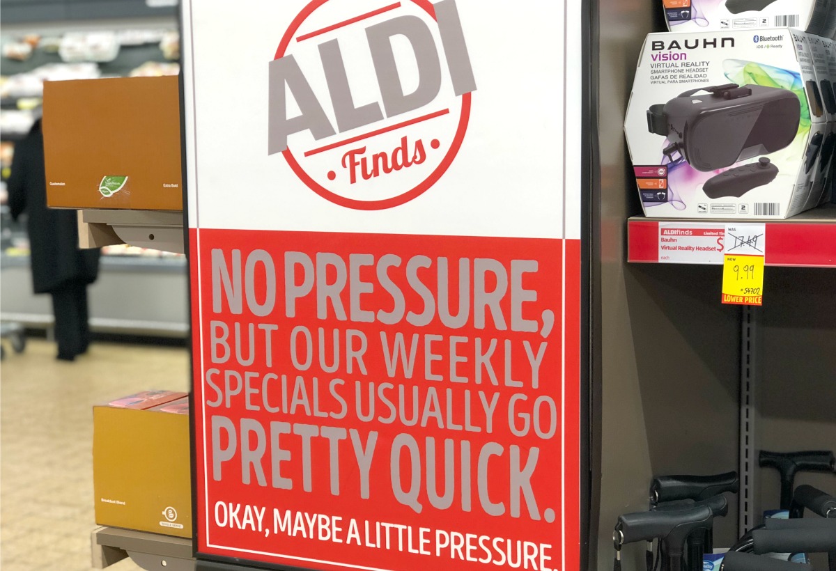 Aldi finds signage
